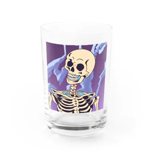 露骨なスケルトン Water Glass