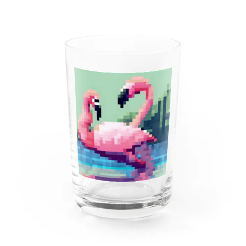 ドットフラミンゴ Water Glass