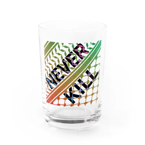 【パレスチナ連帯】never kill Water Glass