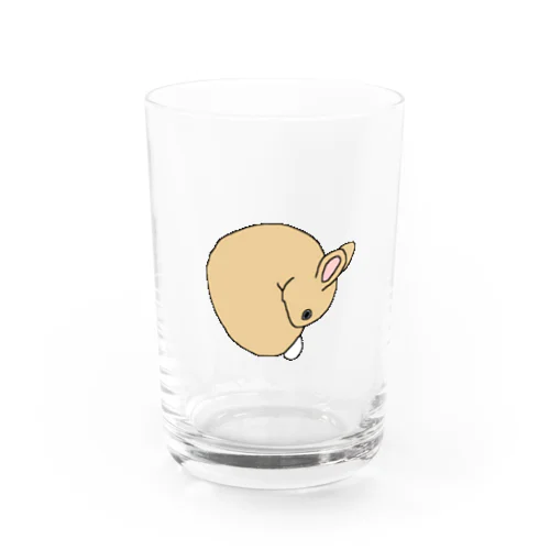 毛繕いホッピー Water Glass