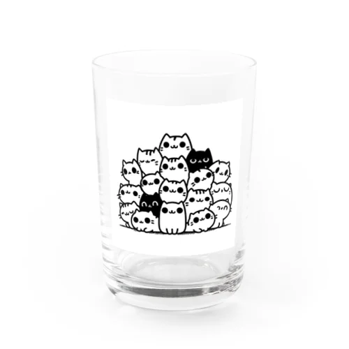 猫ちゃん大集合３ Water Glass