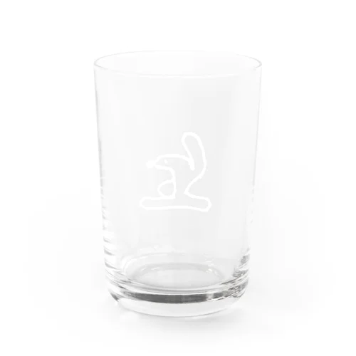 白くて元気なしらす Water Glass