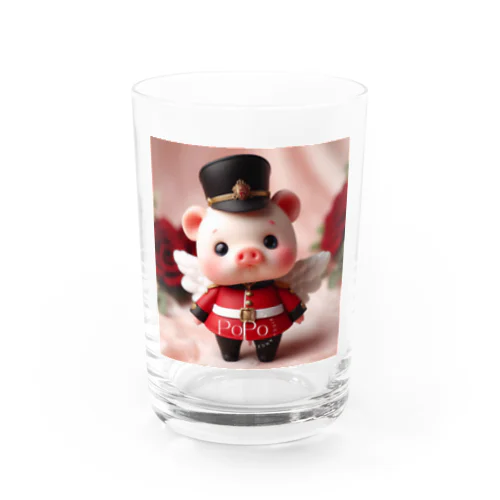 Cute Pig Angel "PoPo"   SN003 Water Glass
