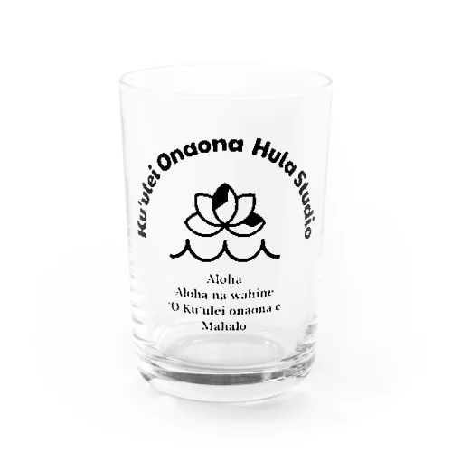 ku'ulei onaona logo 2024 Water Glass