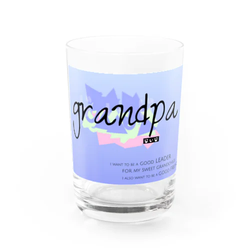 おじいちゃんTシャツ Water Glass
