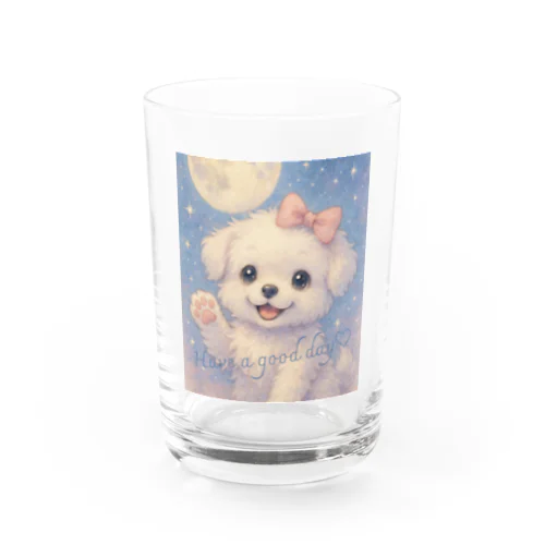 ミルクちゃんTシャツ 〜ふわふわのやさしさを〜  Water Glass