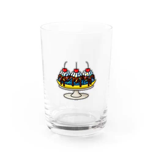 バナナスプリット Water Glass