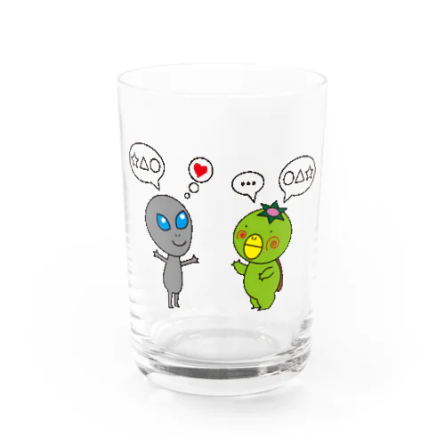 かっぱと宇宙人 Water Glass