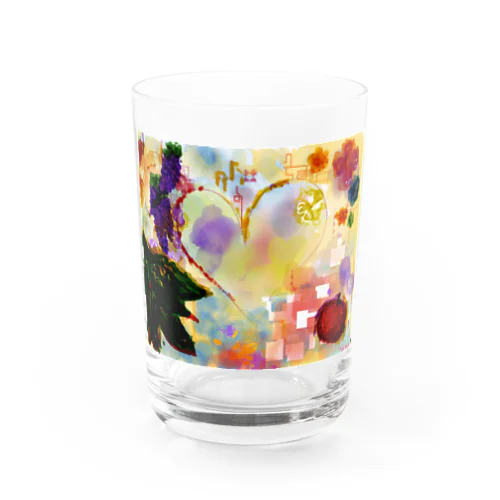 Clear Heart Water Glass