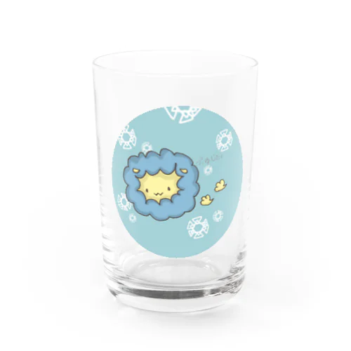 しゃぼん玉ぷちんの冬じたく Water Glass