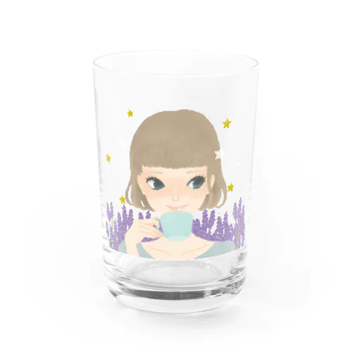 ラベンダー Water Glass