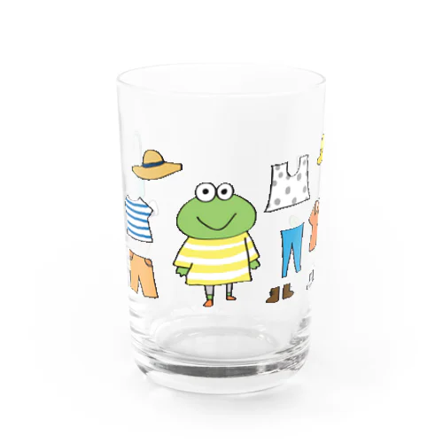 着せカエル Water Glass