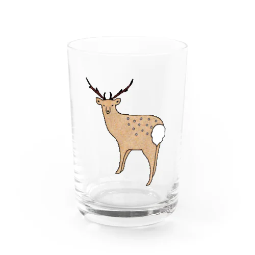 エゾシカさん Water Glass
