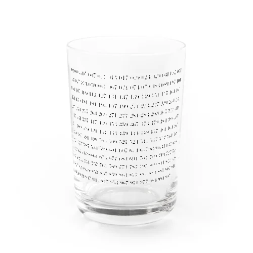 1~1000までの素数 Water Glass
