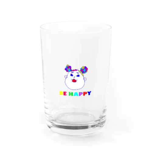 BE HAPPYギャルてやん　無地シリーズ Water Glass