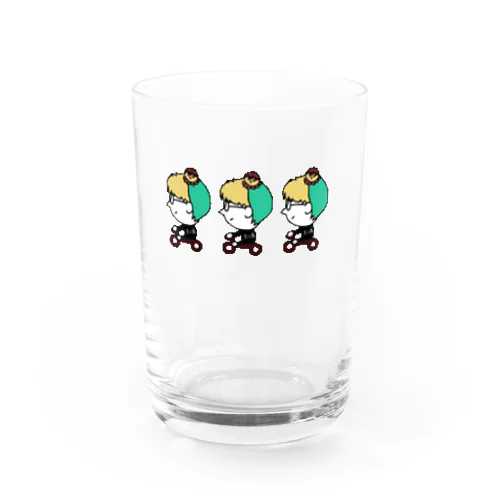 たこ虎しろちゃん Water Glass