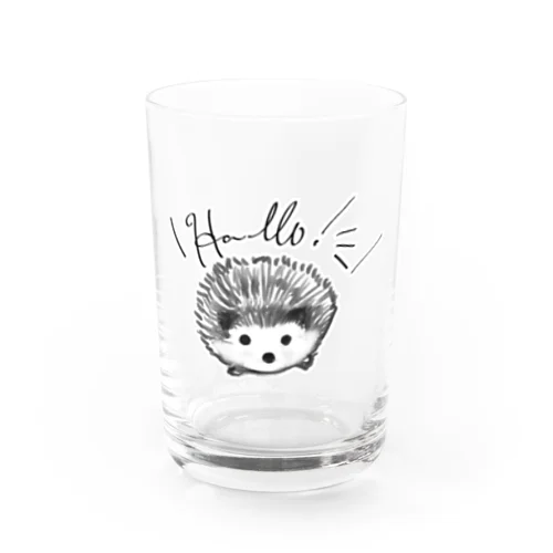 Helloハリネズミ Water Glass