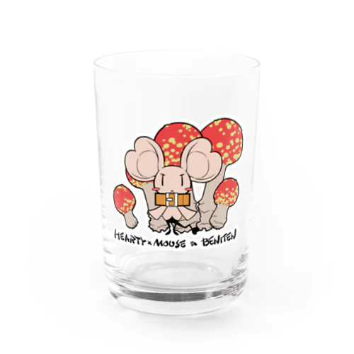 HEARTY×MOUSE&BENITEN Water Glass