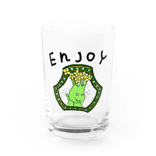 エンジョイおじさん Water Glass