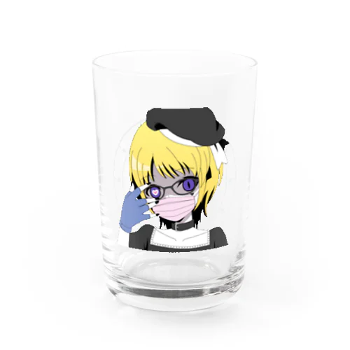 Cats_eyeたく　マスク着用 Water Glass