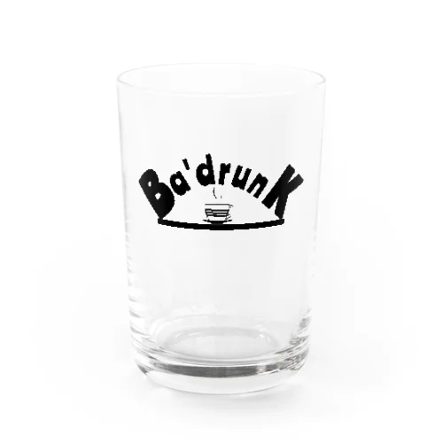 Ba'drunk newブランドロゴシリーズ Water Glass