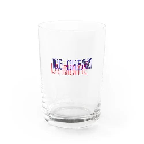 アイスとはんぶんこ Water Glass