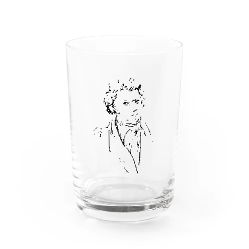 【シューベルト】-ブラック Water Glass