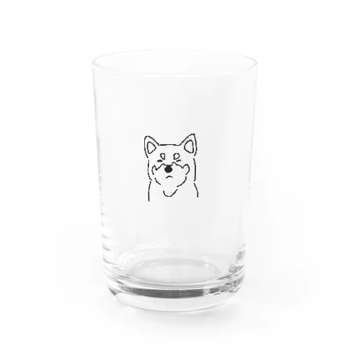 ねむい柴犬 Water Glass