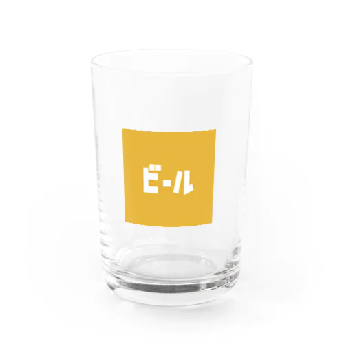 ビール Water Glass