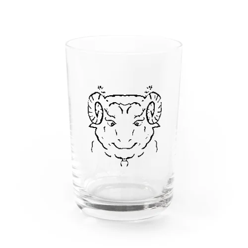 羊【シープ】 Water Glass
