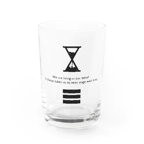 時間は大切に。 Water Glass