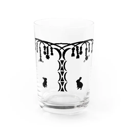 白黒木兎e Water Glass