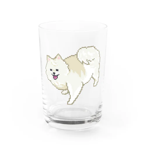 ポメラニアン Water Glass