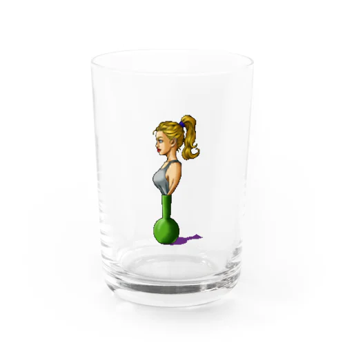 like a flower Water Glass