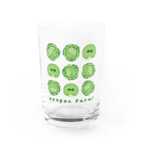 ecopen farm!(キャベツ) Water Glass