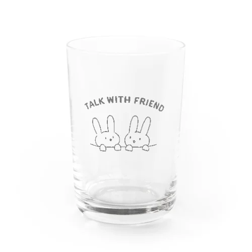 なかよしうさぎ Water Glass