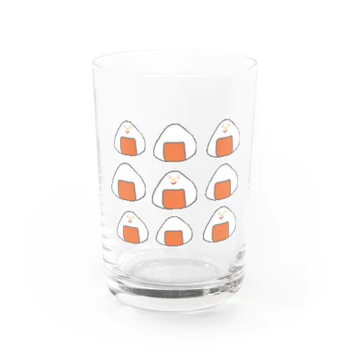 Orange rice ball boy  Water Glass