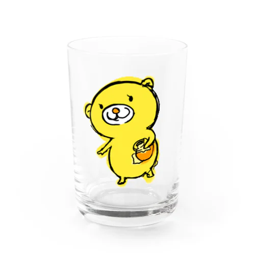 ハニくま Water Glass