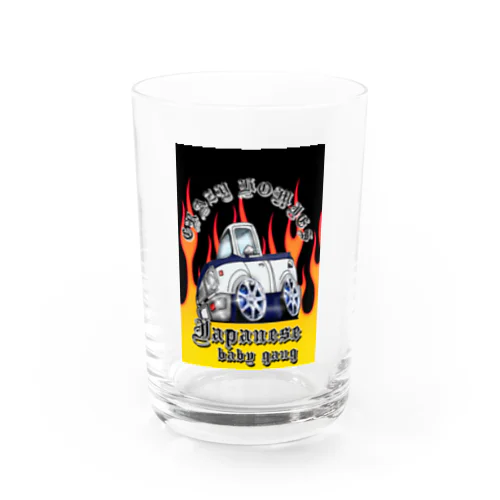 japanese baby gang Water Glass
