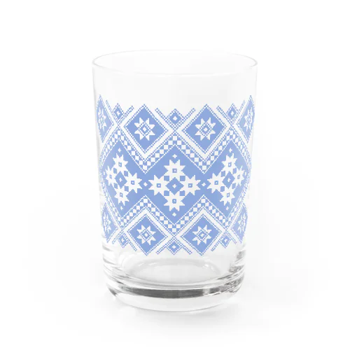 北欧っぽいknitting pattern － 水色 Water Glass