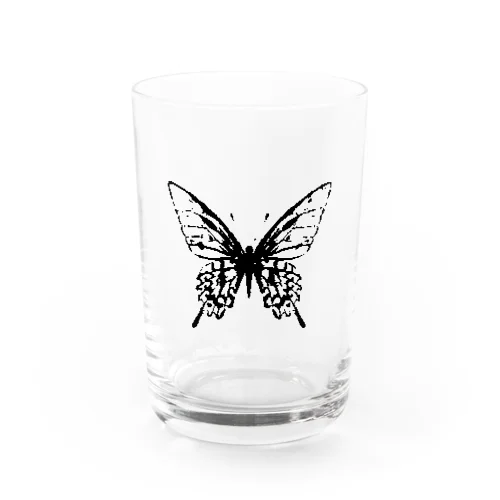 Battus philenor Water Glass