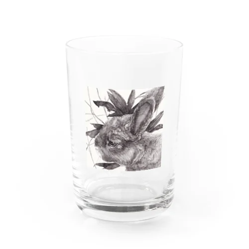 うさぎの森のガラスコップ Water Glass