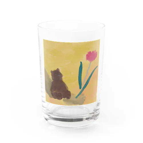 におうくま Water Glass