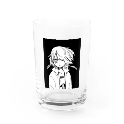 かなしそうなコップ Water Glass