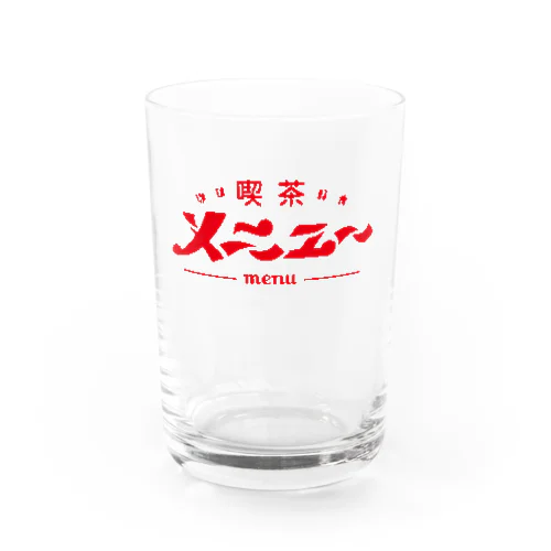 喫茶・メニュー Water Glass