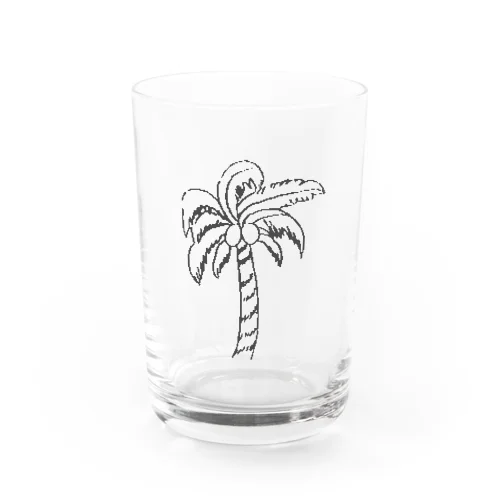 ヤシの木！ Water Glass