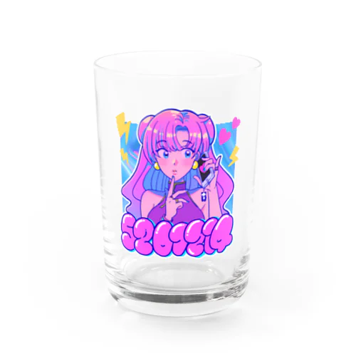 あいしてるちゃん Water Glass