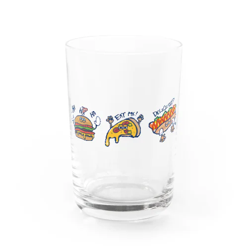JUNK FOOD！ Water Glass