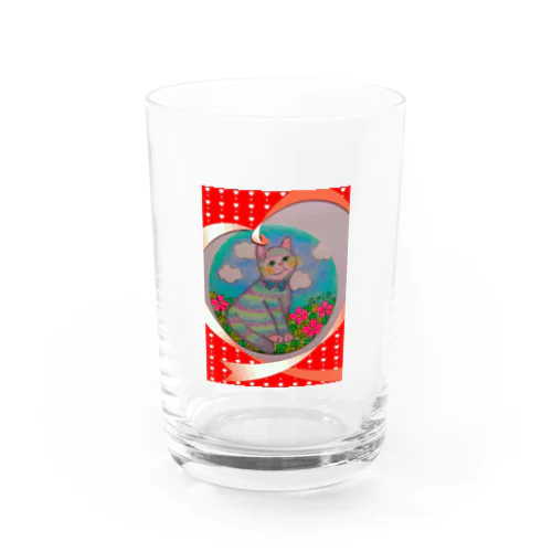 えりおの手描き絵グッズ♪ Water Glass