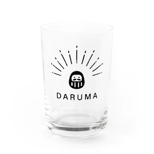 だるま後光 Water Glass